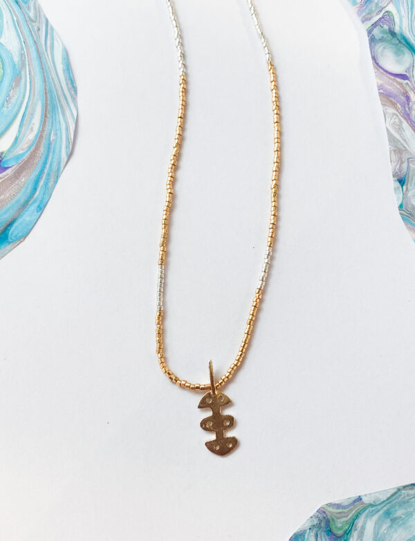 Anadolu Medeniyetleri Hitit Genç Kızı Bronz Kolye