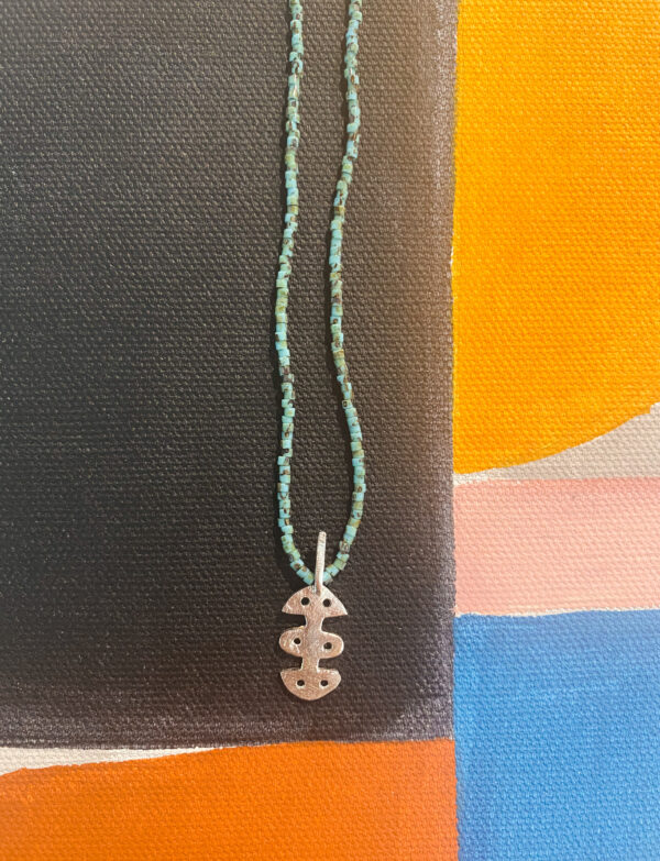 Anadolu Medeniyetleri Hitit Genç Kızı Gümüş Kolye