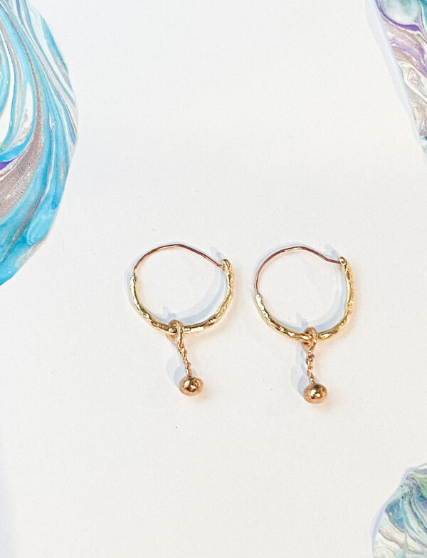 Anadolu Medeniyetleri Topuz Halka Küpe