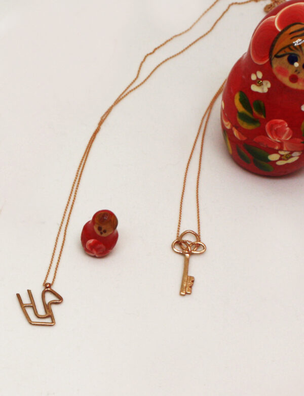 Anahtar Altın Kolye