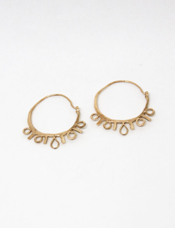 Bizans Büyük Halka Küpe