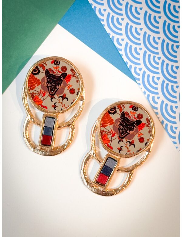 Fairytale Kaplan Büyük Küpe