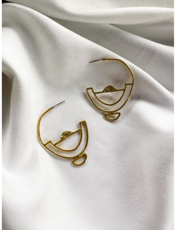 Jules Verne Yer-Gök Büyük Halka Küpe