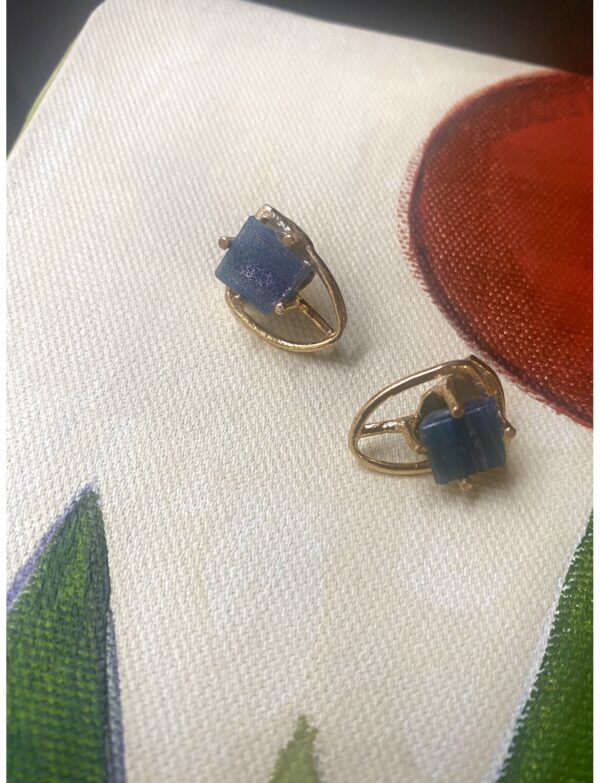 Bizans Kare Mozaik Küpe