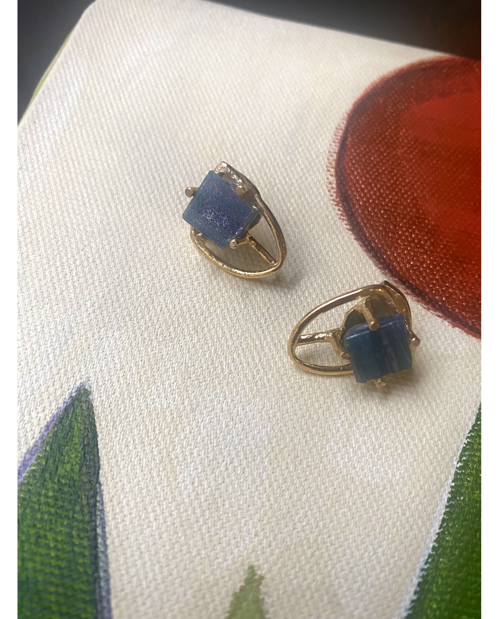 Bizans Kare Mozaik Küpe