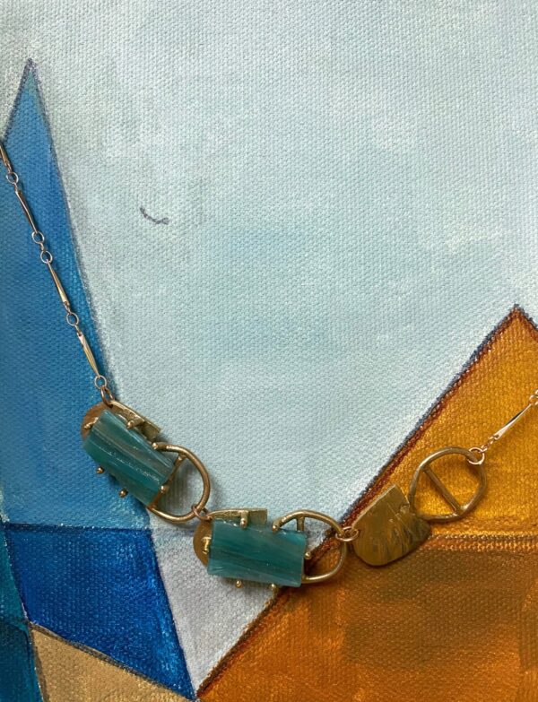 Bizans Üçlü Mozaik Kolye