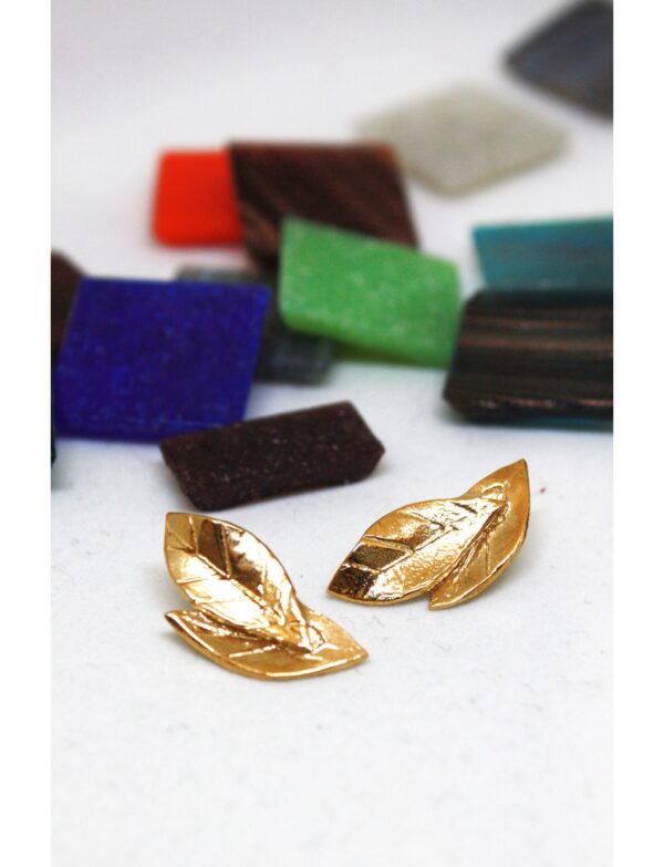 Botanik - Çift Yaprak Küpe