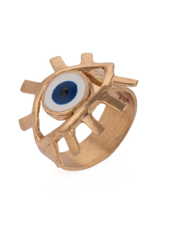 Giant Evil Eye Ring
