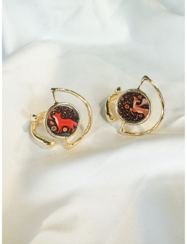 Fairytale Tilki-Geyik Yüzük