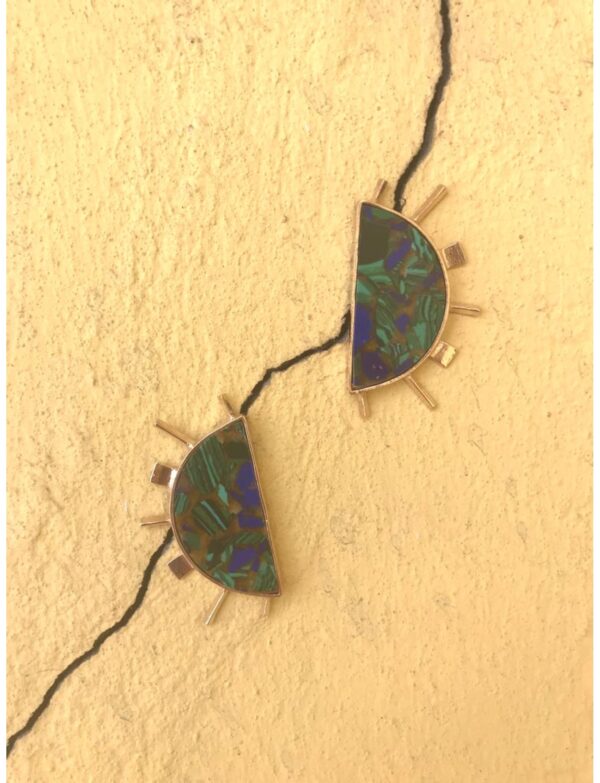 Hitit Güneşi Dev Küpe