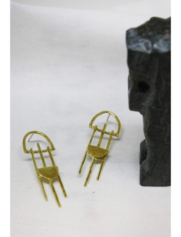 Hitit Güneşi Küçük Günbatımı Küpe