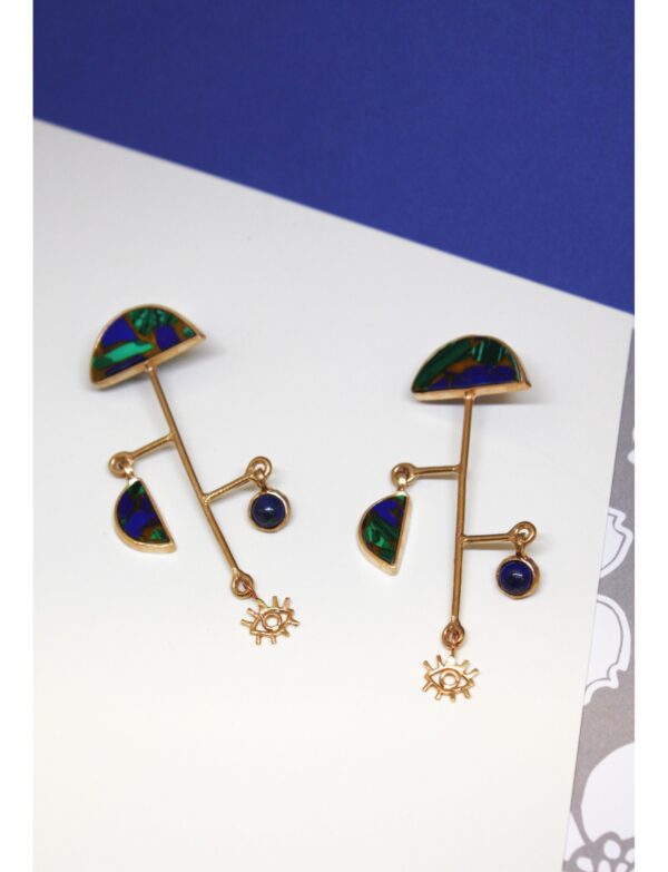 Hitit Güneşi Şafak Küpe