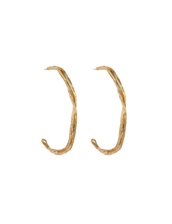 Lidya Sarmal Halka Küpe