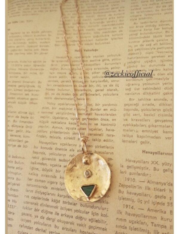 Locket Triangle Necklace