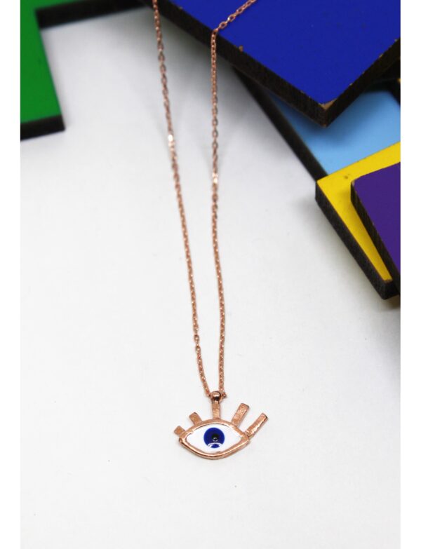 Minik Göz Altın Kaplama Kolye