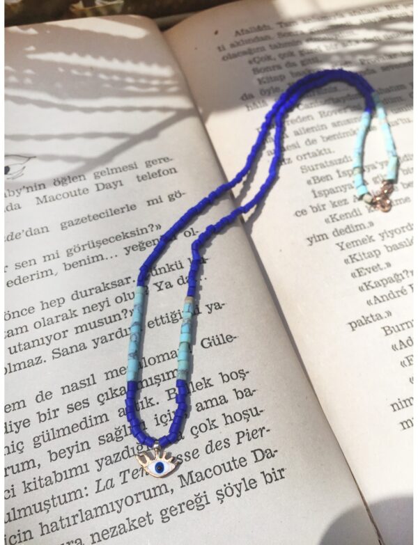 Minnoş Göz Boncuklu Kolye