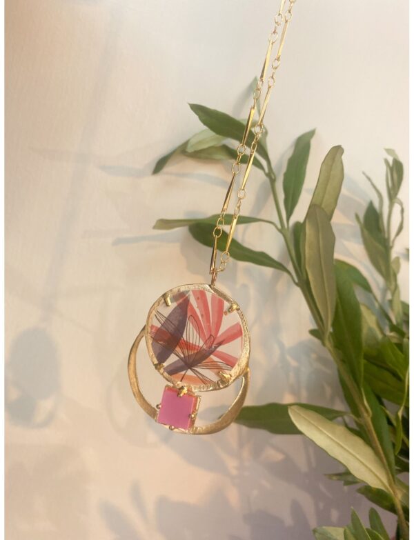 Recyle Büyük Kolye