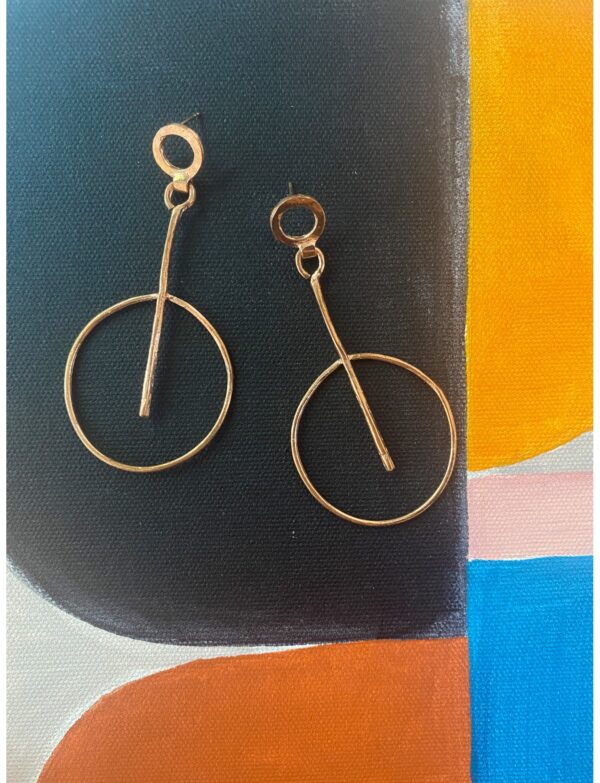 Galaxy-Cubist Sarkaç Küpe