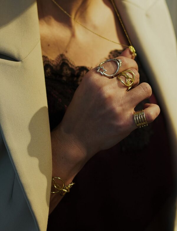 Dönence Geometrik Yüzük